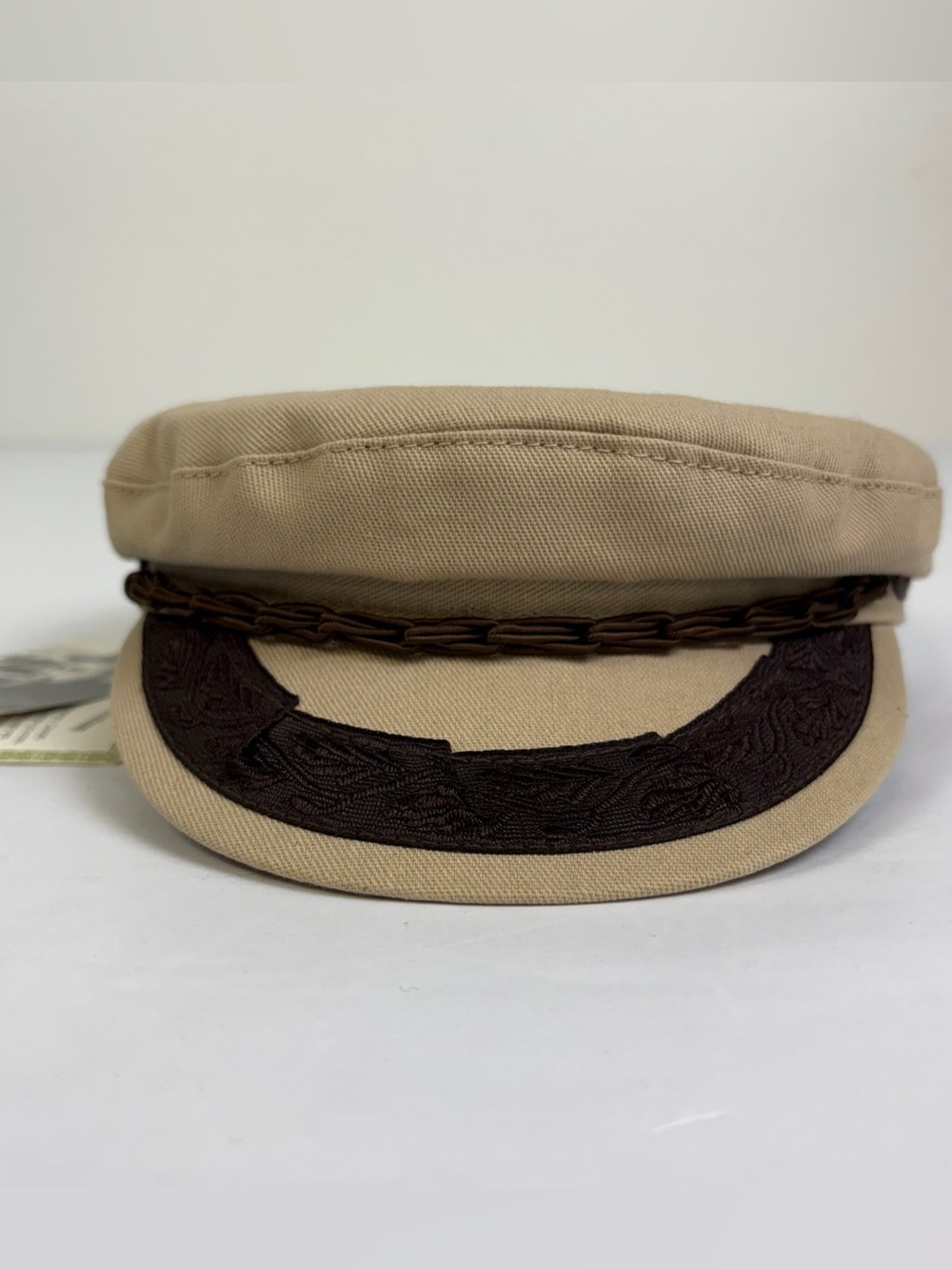Aegean Greek Fisherman Cap Hat 6 3/4 54
Khaki Cotton Made Greece NWT